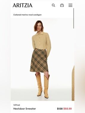 Aritzia Wilfred Nextdoor Sweater